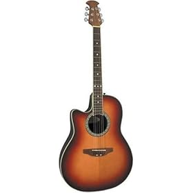 Ovation Celebrity Standard Left-Handed Acoustic-Electric Guitar, Honeyburst