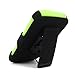 For Kyocera Hydro Edge C5215 CellularvillaTM Black/Green 3PC 3-in-1 Hard and Soft Kickstand Case with Holster Belt Clip. (Black/Green)