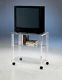 Contemporary Clear Acrylic TV Stand