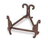 Brown Ram Wrought Iron Coaster Holder