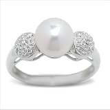Annika Japanese Akoya Cultured Pearl Ring