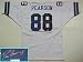 Drew Pearson, Dallas Cowboys NFL Authentic Autographed White Throwback Jersey