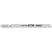 DEWALT DW3760-5 4-Inch 10TPI Fine Finish Wood Cut Cobalt Steel T-Shank Jig Saw Blade (5-Pack)