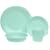Fiesta 4-Piece Dinnerware Place Setting, Turquoise