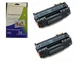 Package Of (2) Toner Cartridges For Lexmark T630, T632, T634 Printers