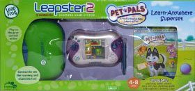 Leapfrog Leapster 2 Learning Game System + Bonus Pet Pals Game and Carrying Case