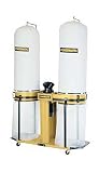 Powermatic 1791071 Model 75 3 Horsepower 1,900 CFM 4 Vertical Bag Dust Collector, 230-Volt 1 Phase