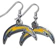 San Diego Chargers Dangling Earrings - NFL Football Fan Shop Sports Team Merchandise