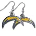 NFL Dangle Earrings - San Diego Chargers