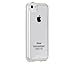 Case Mate Case-Mate iPhone 5C Tough Naked - Clear w/Clear Bumper - Carrying Case - Retail Packaging - Clear