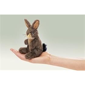  Folkmanis Puppet Mini Jack Rabbit