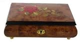 Sorrento Red Rose on Elm Musical Jewelry Box 39655 - NEW!