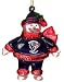 Houston Texans NFL Crystal Snowman Ornament (3