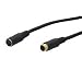 Electronics : SVHS/S-Video Cable Plug to Socket 1.5Mtr Gold Connectors