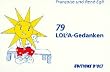 79 LOLA-Gedanken. 79 K�rtchen in Acryl-Box