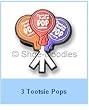 Tootsie Pop Shoe Charms