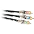 Acoustic Research PR192 Component Video 3 pc Red/Blue/Green w/males ends (12 feet)