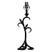 Wrought-Iron Leaf Lamp Base - 22"
