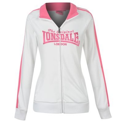 Lonsdale 2 Stripe Inter Lock Zip Jacket Ladies Thumbnail Image