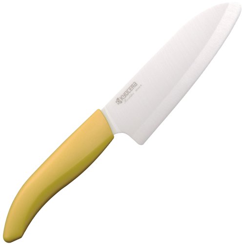 京セラ セラミックナイフRモデル 三徳タイプ イエロー FKR-140YL