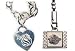 Detroit Pistons Heart Bracelet/Cell Phone Charm Package