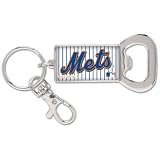 New York Mets Bottle Opener Metal Keychain