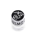 Bling Jewelry 925 Sterling Silver USMC US Marine Corps Bead fits Pandora, Biagi, Chamilia,Troll