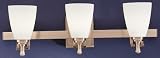 LAMPS BEAUTIFUL Contemporary Lamps, Three Light Vanity by Kichler--Excellent Customer Service--See our Feedback