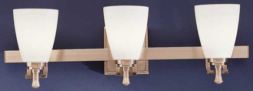 LAMPS BEAUTIFUL Contemporary Lamps, Three Light Vanity by Kichler--Excellent Customer Service--See our Feedback