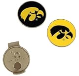 NCAA Iowa Hawkeyes Magnetic Hat Clip With Ball Markers