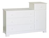 Kalani Combo Dresser in White Finish By Da Vinci Baby Furniture