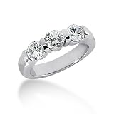 14K Gold Diamond Anniversary Rings 14K-AR27121919 1.35 Ctw.