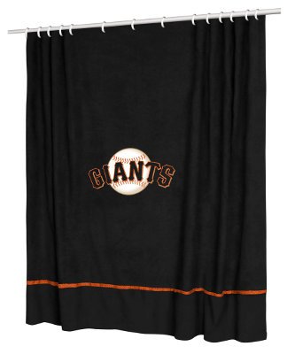 San Francisco Giants Jersey Material Shower Curtain
