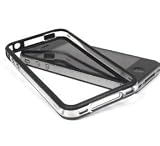 LE Premium Clear Black Bumper Case for Apple AT&T Sprint Verizon iPhone 4S 4 4G