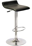 Winsome Spectrum ABS Airlift Swivel Stool, Faux Leather