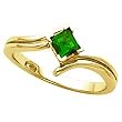 14K Yellow Gold Tsavorite Ring