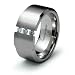 Stainless Steel Ring with CZ (Sizes9-13)