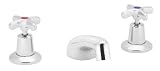 Speakman SC-3041-LD-BO Commander Low Profile Widespread Lavatory Faucet, Chrome