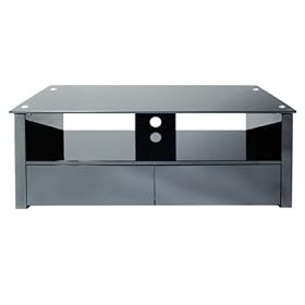 Levv TVPR3B Premier Range High Gloss Tv Cabinet For 52 inch Screens - Black