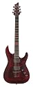 Schecter C-1 Guitar, BLOOD MOON Blood Red