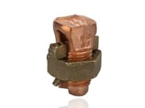 NSI N-6 Split Bolt Connector 10-6 AWG Solid 600 Volt Copper
