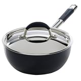 Farberware Millennium Navy Soft Touch 3-qt. Covered Saucier