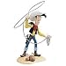 XfürU 07-0523 - Lucky Luke: Lucky Luke mit Lasso, Kunstharz, 15 cm