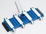 Ocean Blue Water Products 130025 Flexible Vacuum Head with Side Brushes