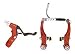 Promax 197NC BMX V-Type Brake Set Rear Black/Red