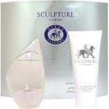 Sculpture Homme by Nikos for Men 2 Piece Set Includes: 1.7 oz Eau de Toilette Spray + 3.4 oz After Shave Balm