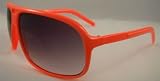 Kitchen & Housewares : Neon Orange Retro Sports Sunglasses