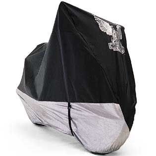 Indoor/Outdoor Motorcycle Cover with Eagle Logo