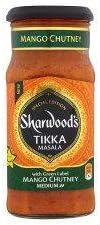 Sharwood's Tikka Masala With Green Label Mango Chutney Medium Sauce 420G
