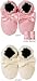 Leather Party Bow Baby Shoes